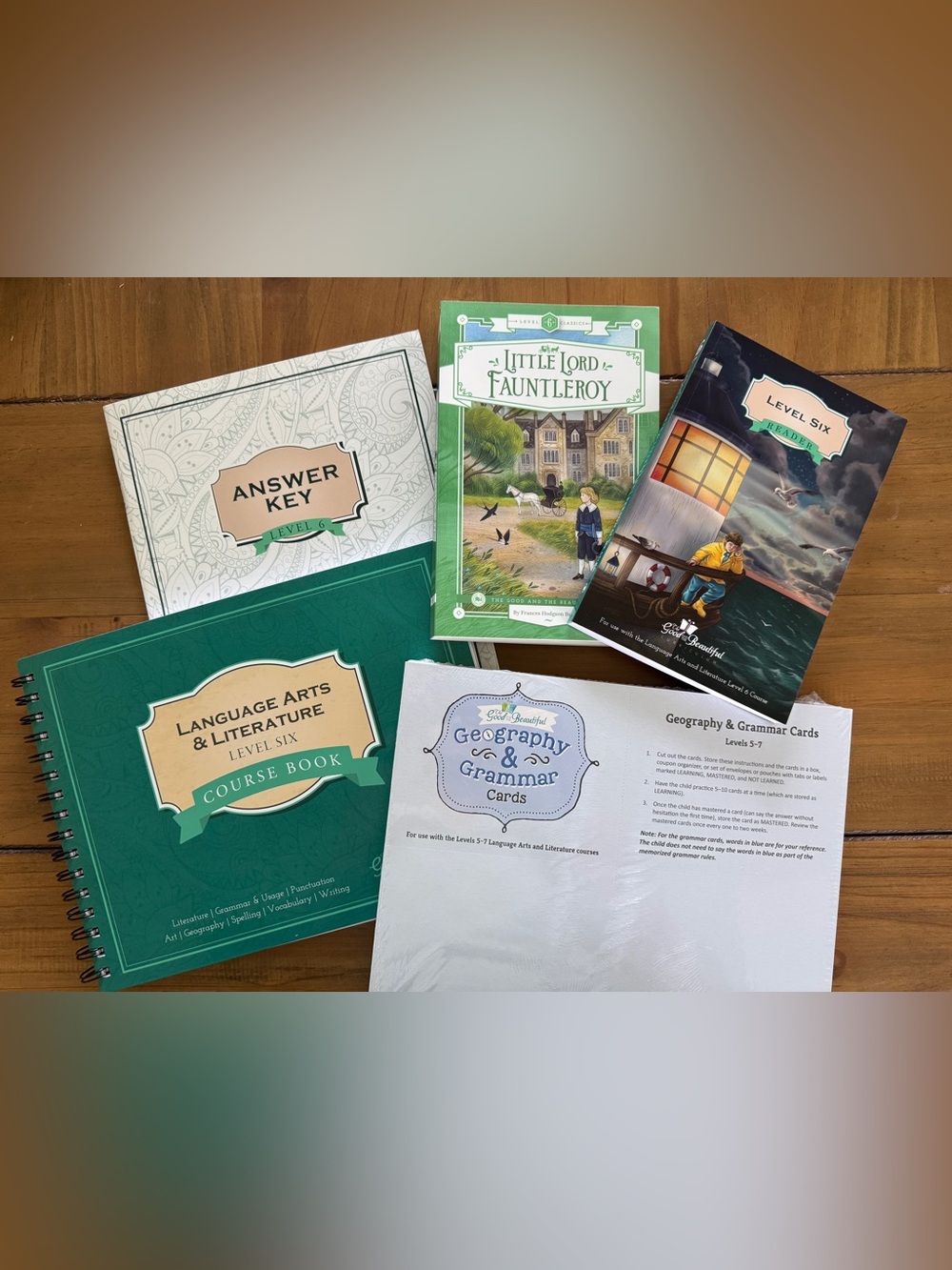 Level Six Language Arts & Literature Course - The Good and the Beautiful